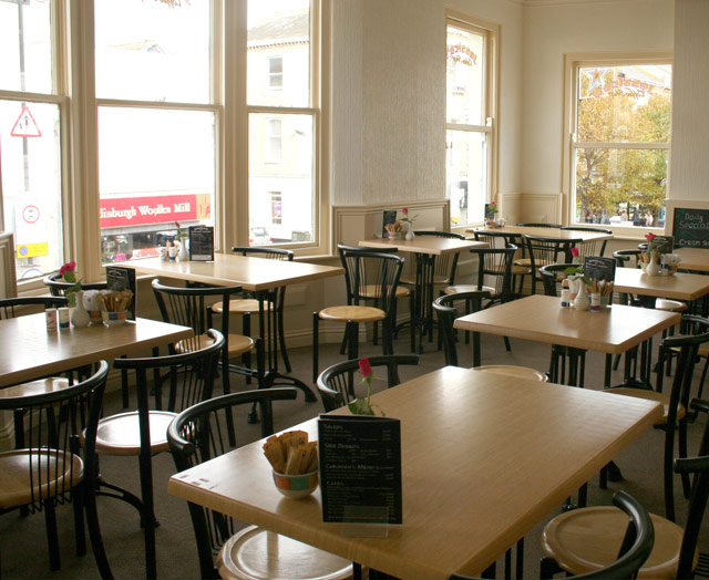 St Marys Coffee Shop in Paignton Town Centre